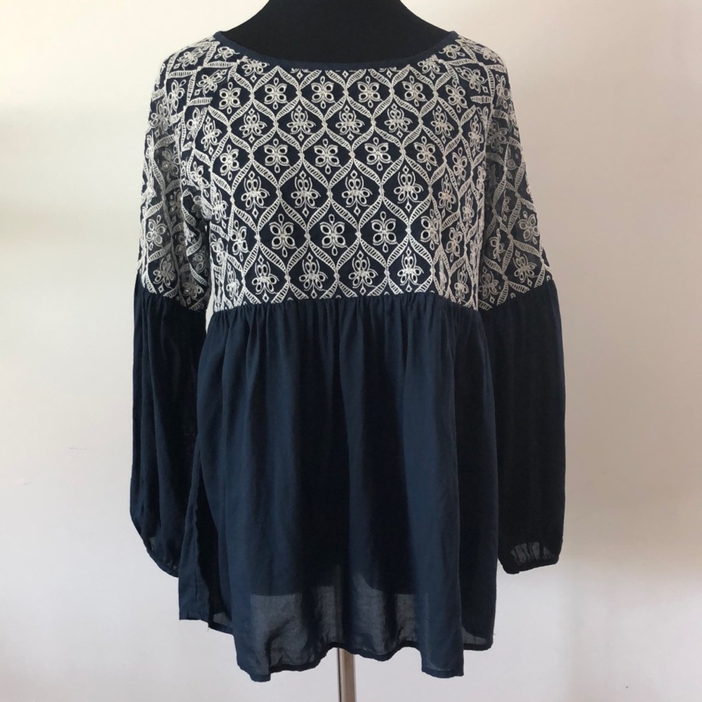 Sundance long sleeved blouse, size S